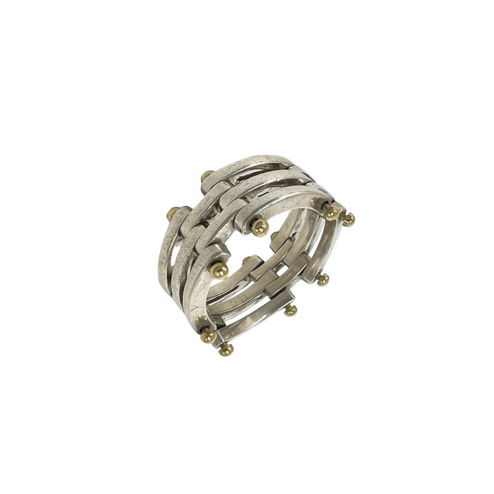 TIFFANY & CO. Vintage 18k Silver Ring
